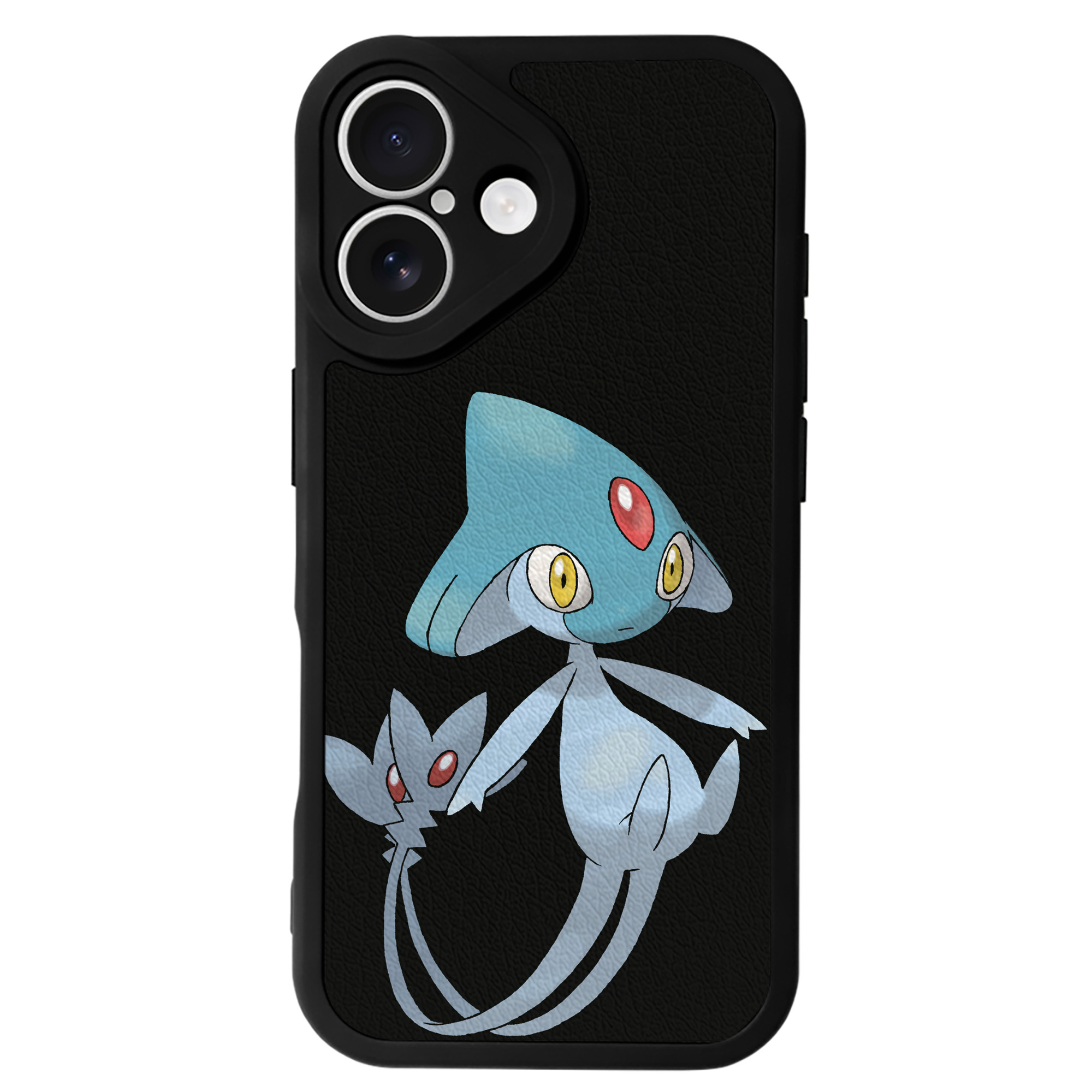 （画像用） ポケットモンスター Pokémon 【iPhone 16シリーズ対応】シリコンスマホケース（レザー調） 材質：シリコン